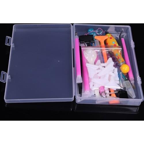 NEW 2020 Diamond Mosaic Embroidery Tweezers/pen/glue/plastic Tray Set DIY Diamond Painting Cross Stitch Sewing Accessories Tool