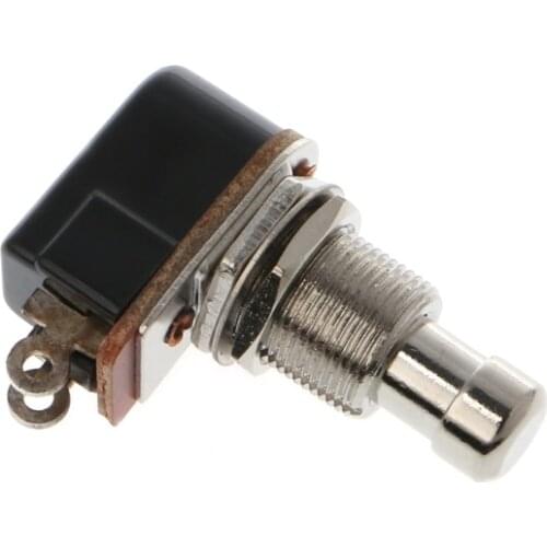 2021 New SPST Momentary Soft Touch Push Button Stomp Foot Pedal Electric Guitar Switch