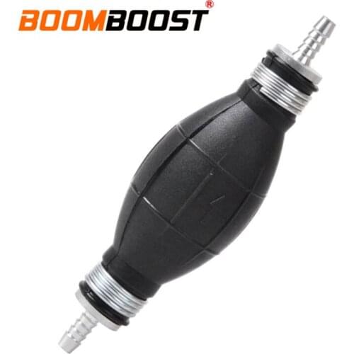 6mm All Fuels Length Used Line Hand Primer Bulb Rubber & Aluminum Fuel Pump Gas Petrol Universal For Car Boat Marine Outboard