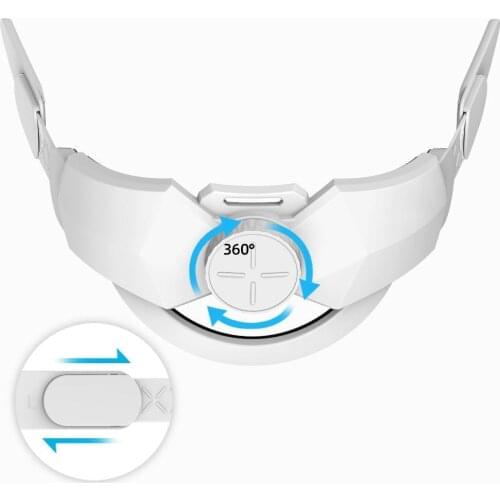 VR Replacement Headset For Oculus Quest 2 Lightweight Anti-drop For Intense Games For Sabre/BoxVR/Hot Squat/Holographic Dots