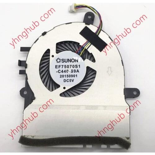 SUNON EF75070S1-C440-S9A DC 5V 2.25W 4-wire Server Laptop Cooling Fan