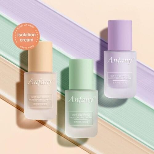 Three Color Base Primer Shrink Pore Face Moisturizer Lasting Oil Control Matte Isolation Cream Concealer Makeup