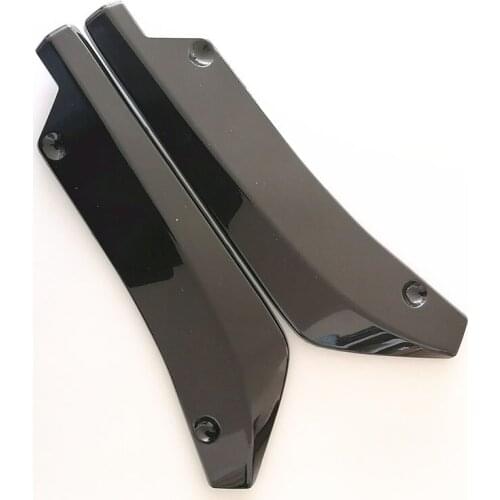 2 pieces Universal rear bumper lip spoiler diffuser for Nissan Teana X-Trail Qashqai Livina Sylphy Tiida Sunny March Murano