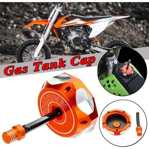 Billet Gas Fuel Tank Caps MINI Modified CNC Fuel Tank caps For K TM 50 85 125 200 250 300 350 360 380 400 450 525