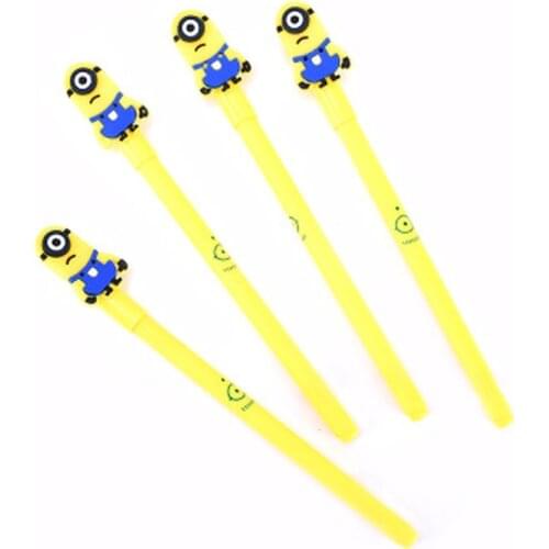 1pcs Cute Pens Kawaii Cartoon Gel Pen 0.5mm Cute Stationery Novelty Gel Pens Student Signature Pen Kawaii School Supplies