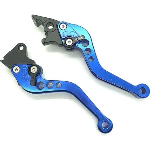 2 Pcs Alloy Motorcycle Brake Handle Motorbike Modification CNC Motorcycle Clutch Drum Brake Lever Handle