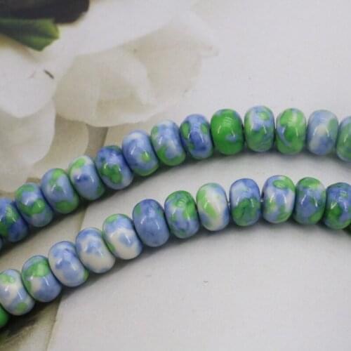 Abacus shaped Riverstones loose beads 5x8mm DIY 15" jewelry fit making design bracelet&necklace