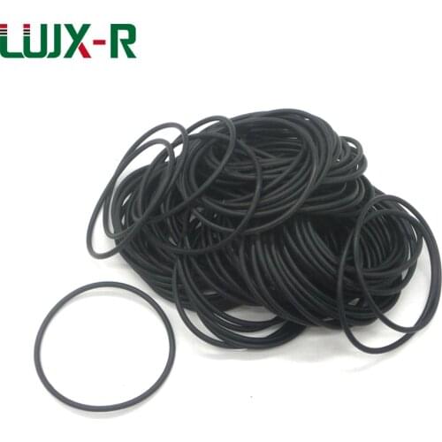 LUJX-R 1.5mm Oring Sealing Washer Rubber Gasket NBR OD12/13/14/15/16/17/18/19/20/21/22mm Liner O-ring Seals Gaskets O Ring Seal
