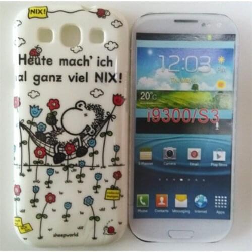 Cute Cartoon Soft Back Cover Case For Samsung Galaxy S3 i9300 Phone Case Free