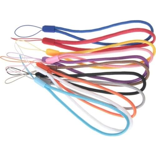Wrist Hand Strap Lanyard For iPhone Samsung Xiaomi Camera Cell Phone USB Flash Drive Key ID Card Badge MP4 PSP Straps 1000pcs