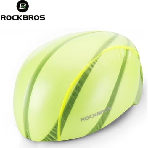 ROCKBROS Cycling Bike Helmets Rain Covers Windproof Waterproof Dust-proof Rain Cover MTB Road Bike Bicycle Helmet Protect Cover