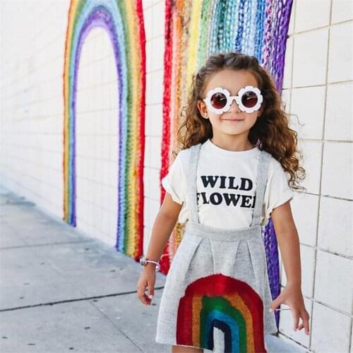 Sun Flower Sun Glasses Kids Sunglasses Baby Children Sunglasses UV400 Sunglasses Girls Boys Oculos De Sol Eyewear Accessories