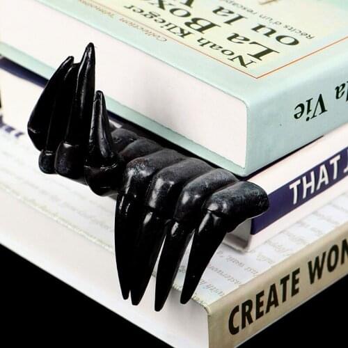 Unique Funny Bookmarks for Adult Thriller Devils Hand Bookmarks Halloween Gift