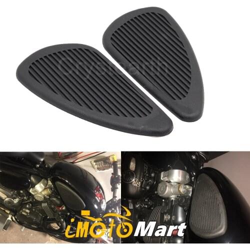 Universal Motorcycle Motorbike Anti slip Tank Pads Side Gas Knee Grip Traction Pads Protector Sticker Decals For Honda Yamaha