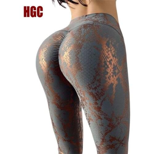 Snake Active Yoga Pants Wind Leggings Sport Women Fitness High Waist Squat Proof Elastic GYM Workout Nylon Booty Scrunch Tights