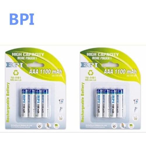 100% genuine authentic card installed BPI special times BPI AAA NiMH rechargeable battery 1100mAh