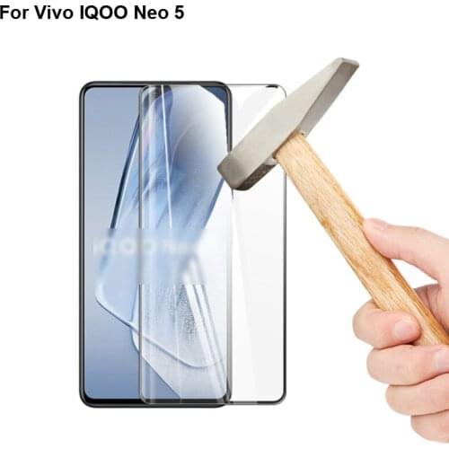 2PCS For ViVO iQOO Neo5 3D Tempered Glass Film Screen Protector Protective Full Cover Protection For ViVO iQOO Neo 5 V2055A