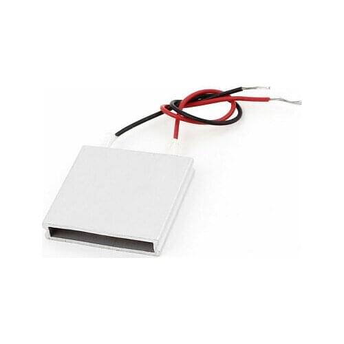 Aluminum PTC Heater Thermostat Constant Temperature 30x30x6mm 24V 60C 10-40W