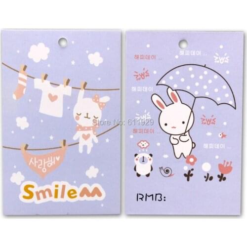 Free shipping customized kids clothing hang tags/swing tags/printed tags labels 1000 pcs a lot