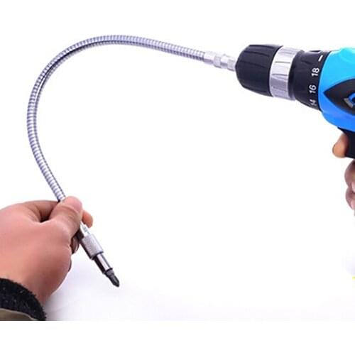 200mm 300mm Useful Metal Easy Flexible Shaft Tool Drill Screwdriver Bit Holder Connect Link for Electronic Drill Bit 19DEC24