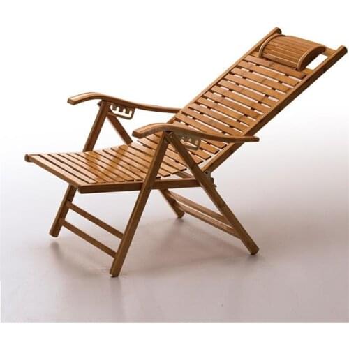 Butacas Y Divani Sofa Modern Armchair Cama Plegable Sillones Moderno Para Sala Folding Bed Sillon Reclinable Bamboo Lounge Chair