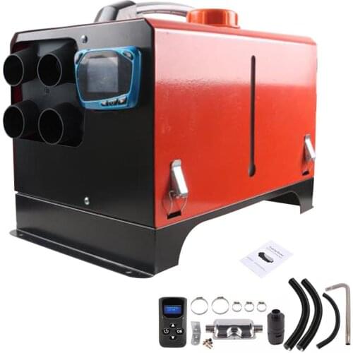 Diesel Air Heater 5KW 12V 24V Parking Fuel Air Heater Air Diesel Fuel Heater&Low Noise Compact Warm Air Blower For Trucks Ships