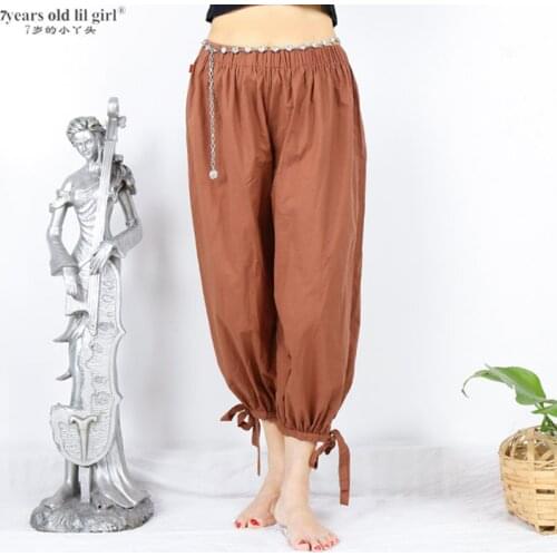 Cotton Classical Dance Harem Pants Bellydance Tribal Fusion GAA01