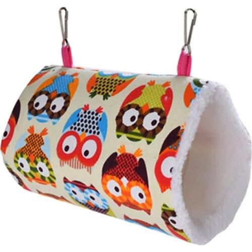 Squirrel Rat Swing Nest Cages Small Animal Hanging Cave Hedgehog Soft Warm Tunnel Cavia Guinea Pig Bed Hamster Hammock Gaiolas