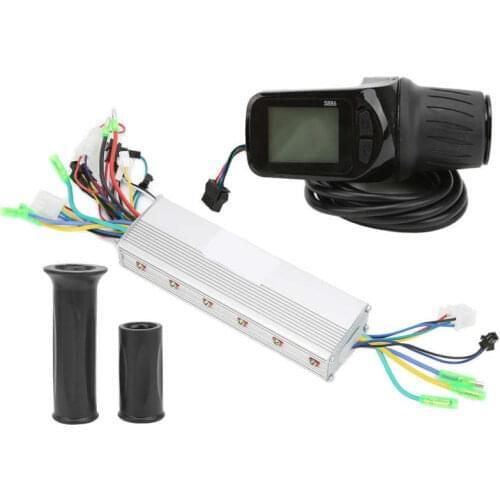 Electric Bicycle Instrument Controller LCD Instrument Mountain Bike Instrument Controller Dual Drive Controller for Scooters
