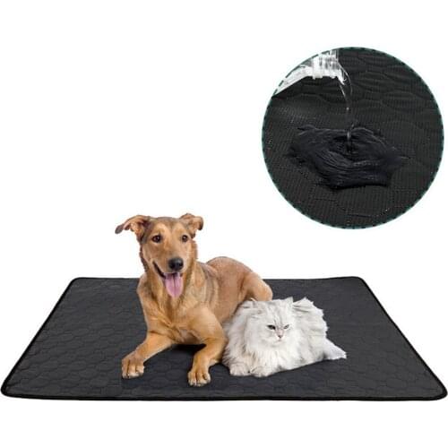 Summer Dog Cooling Pets Mat Sleeping Pad Water Absorption Top Waterproof Bottom Keep Cool For Small Medium Large Dogs Cats