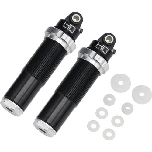 Hot Racing aluminum threaded rear shock bodies for 1/10 Arrma 4X4 vehicles