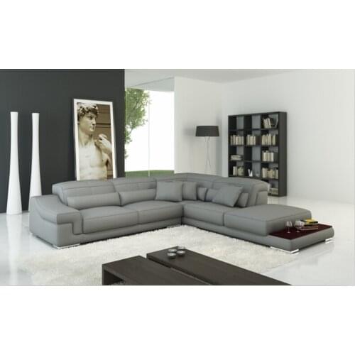 Genuine leather sofa set Sectional sofa for living room new sofa set design