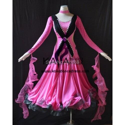 KAKA DANCE B1519,2015 New Ballroom Standard Dance Dress,Waltz Ballroom Competition Dress,ballroom dance competition dresses