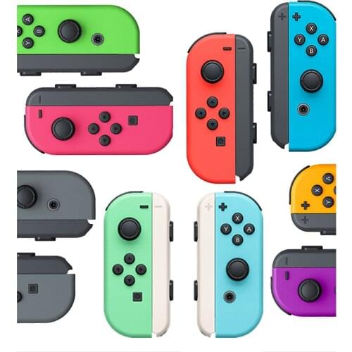 Original 1 Pair For Nintendo Switch Joycon Controller For NS Switch Joystick with Left and Right Wrist Strap Portable Hand Rope