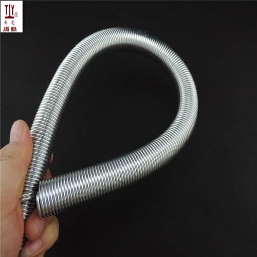 1PCS tension spring 50cm DN32mm manual pvc pipe bender spring tube bending tension spring hydropower tool