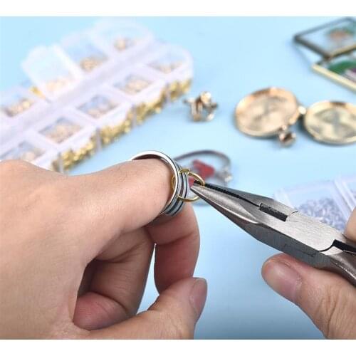 Jump Ring Opener Closing Tool Finger DIY Jewelry Making Finding Stainless Steel Copper Jewelry Tool Accessories 6 8 Size