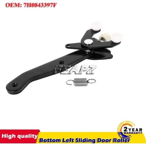 Bottom Left Sliding Door Roller for VW T5 Transporter Multivan 2003-16 7H0843397F 7H0843397 Door Lower Bottom Roller Hinge