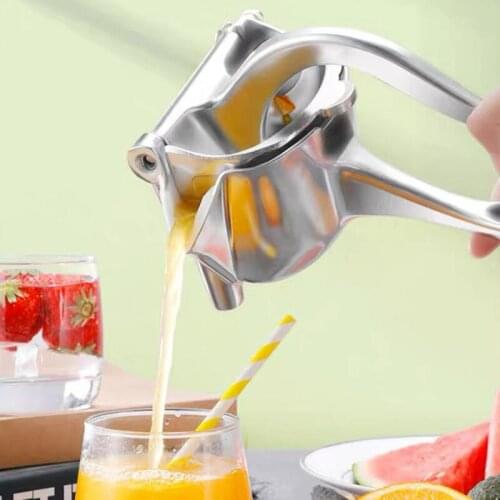 Mini Handheld Fruit Juicer Portable Machine Squeezes Juicer Durable Manual Juicer Kitchen Household Baby Fruit Juicer Lemon Clip