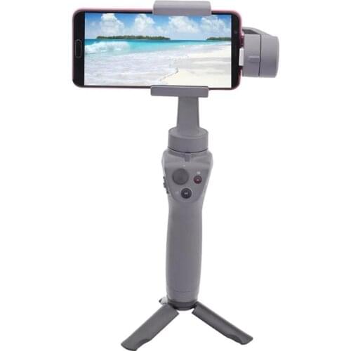 ALLOYSEED Foldable Handheld Gimbal Stabilizer Tripod Phone Stand For DJI OSMO Mobile 2/Zhiyun Smooth Gimbal Accessories Base