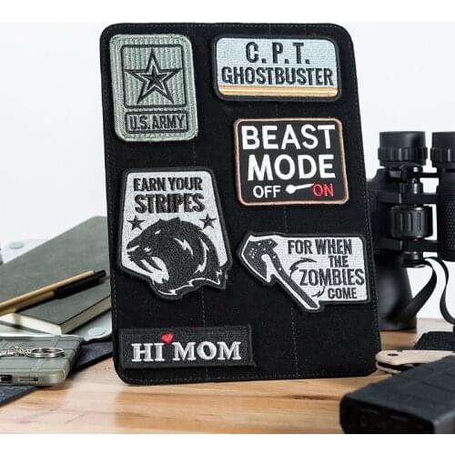 OneTigris Tactical Patch Holder Mini Patch Board Stand Mat for All Patches ID Patches Name Tapes