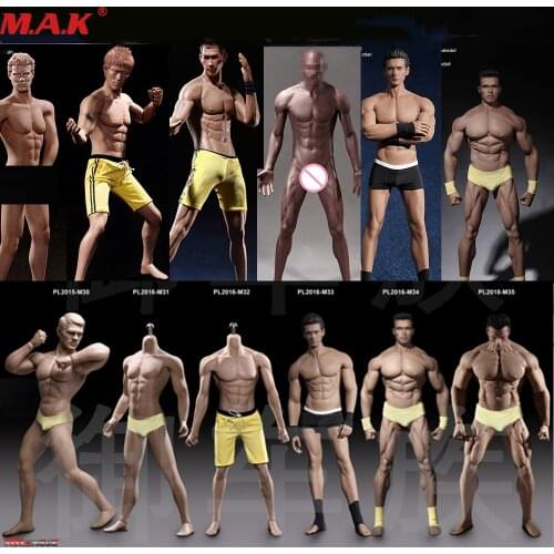TBL 1/6 M30 M31 M32 M33 M34 M35 M36 Steel Stainless Skeleton body Super Flexible Seamless Body Suntan Man body In Stock