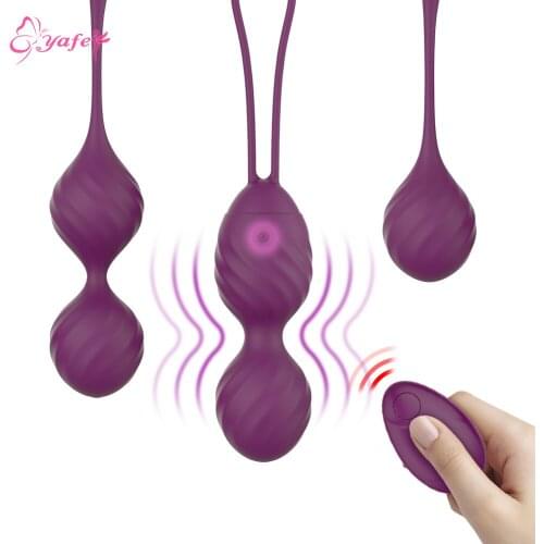 4pcs/set Wireless USB Vibrator Remote Control Kegel Ball Vibrate Love Egg Sex Toy for Couple Adult Product Women Sexy Female
