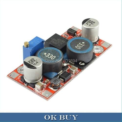 XL6009 DC-DC Automatic Boost Buck Converter 5V-32V To 2V-35V Adjustable Voltage Step Up/Down Power Supply Module