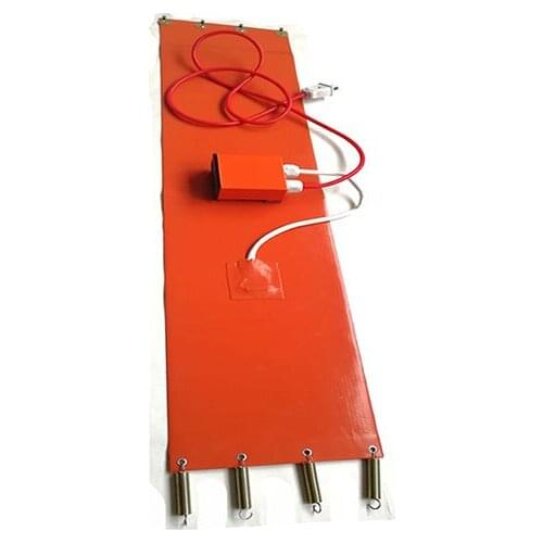 300*1300*1.5mm silicone drum heater for oil barrel 230v 800w digital thermostat on wire 1500mm lead wire