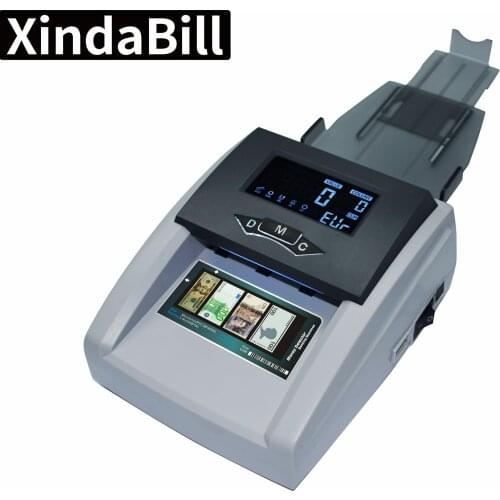 Money Detector Use UV/MG Automatic Check For The Euro/GBP/CHF/Ruble/RMB,can Add Multi-Currencies Detector
