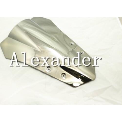 For Yamaha MT-09 Tracer MT09 FJ09 FJ-09 2015-2016 silver Windshield WindScreen Double Bubble