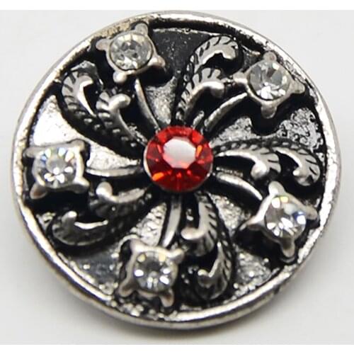 Copper Snap Button Charm Jewelry