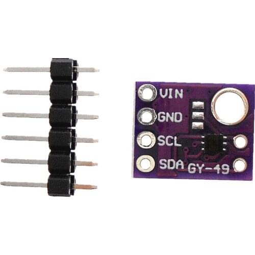 GY-49 MAX44009 Ambient Light Sensor Module with 4P Pin Header