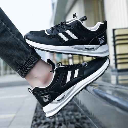 Hot Sale Men Running Shoes Comfortable Breathable Lightweight Sneakers Casual Lace-Up Fitness Trainers Jogging Men Sport Shoes