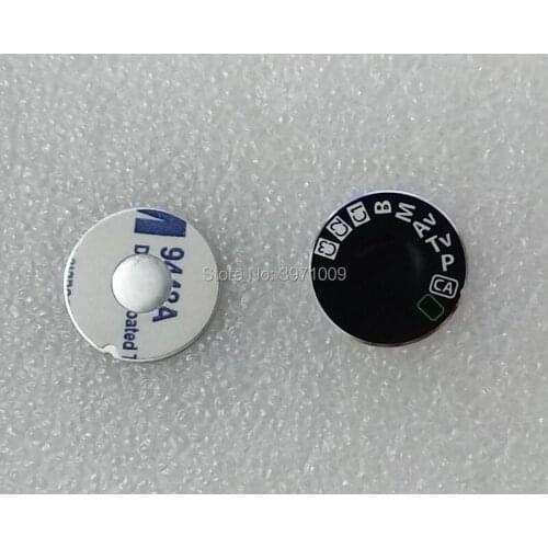 NEW Top Cover Function Dial Model Button Label for Canon7D EOS 7D Top Function Digital Camera Repair Part
